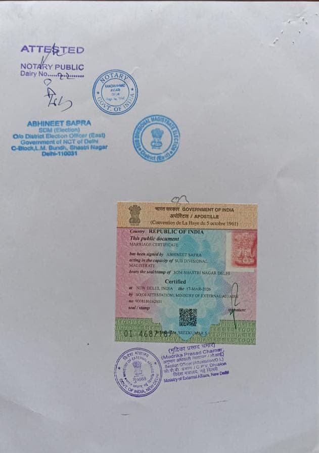 UFS attested certificate sample